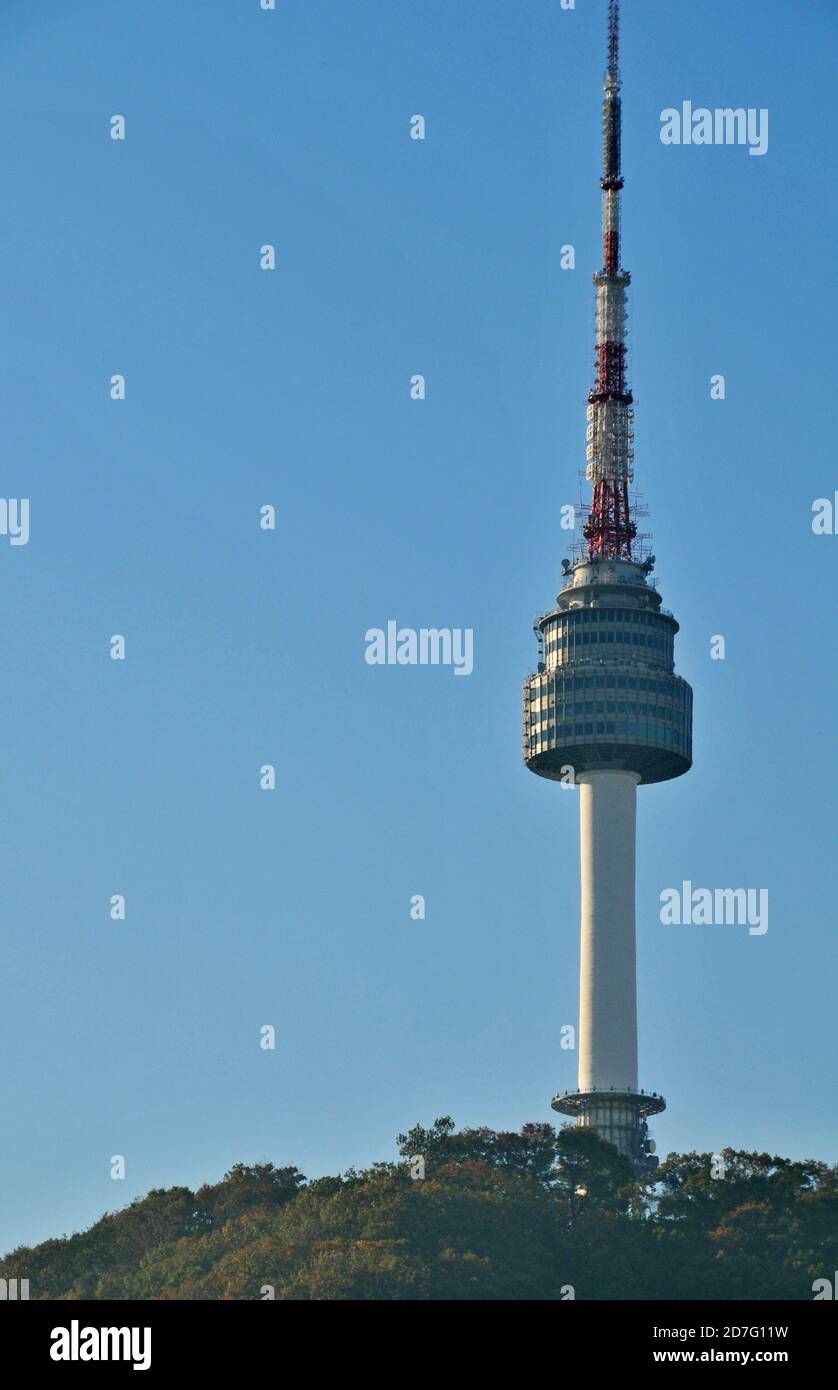 N Seoul Tower, South Korea Stock Photo - Alamy