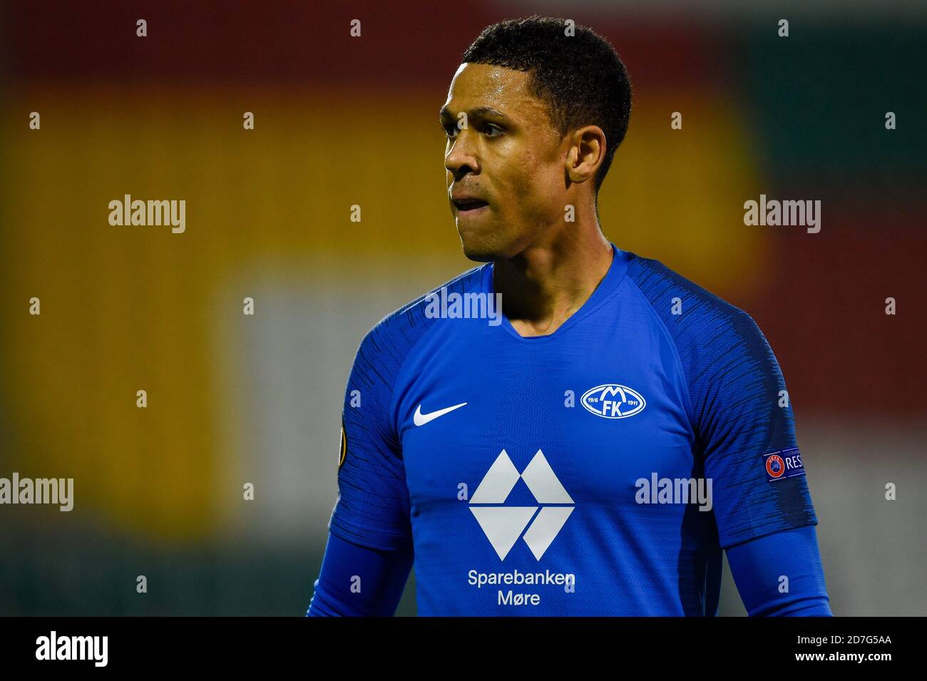Dublin, Ireland. 22nd Oct, 2020. Mathis Bolly of Molde during the Europa League Group B match between Dundalk FC and Molde FK at Tallaght Stadium in Dublin, Ireland on October 22, 2020 (Photo by Andrew SURMA/ Credit: Sipa USA/Alamy Live News Stock Photo