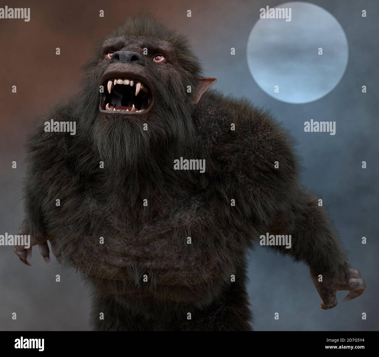 Werewolf by night hi-res stock photography and images - Alamy