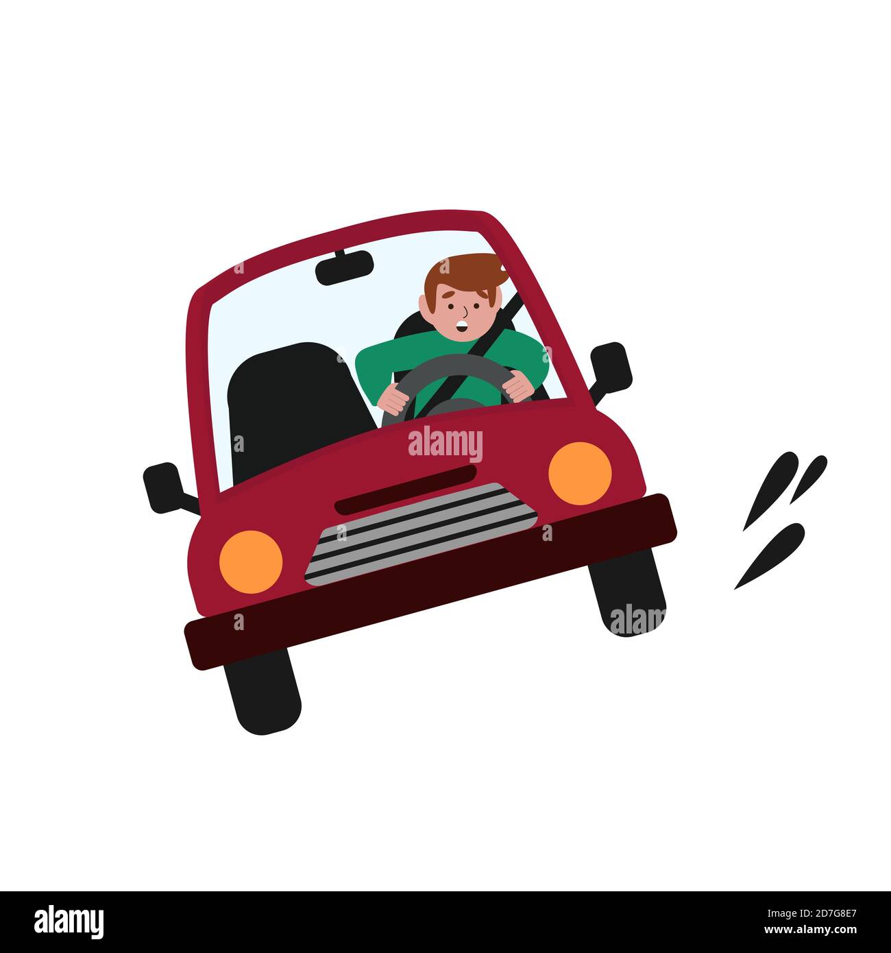 Driving A Car Cartoon Images – Browse 119,556 Stock Photos