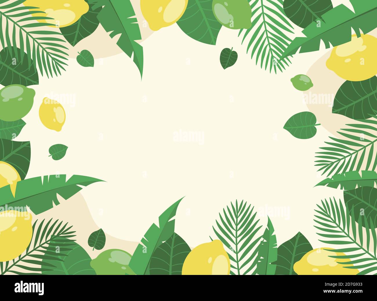 Tropical summer background illustration 002 Stock Vector Image & Art ...