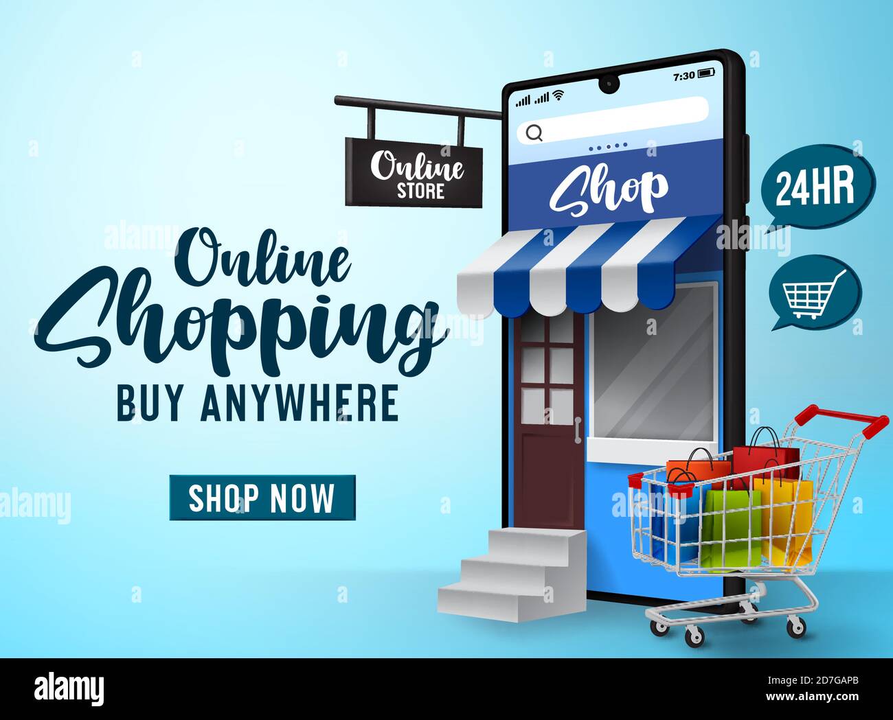 Dollar one only sale banner for shopping Vector Image