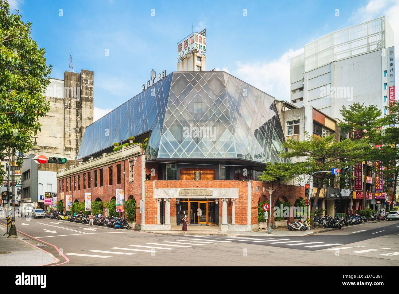 October 20, 2020: Former Miyahara eye hospital, the largest eye clinic in Taichung at that time built by a Japanese optometrist Miyahara. Now it is an Stock Photo