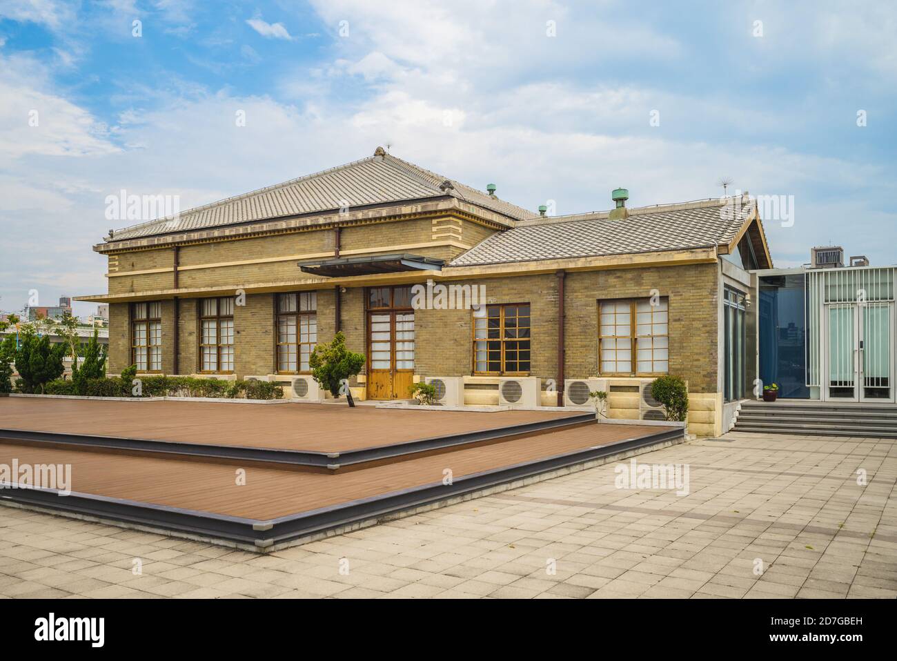 Empire Sugar Factory Industry Museum in taichung, taiwan Stock Photo