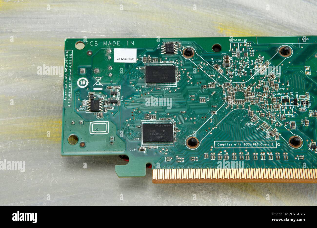 An integrated circuit is a set of electronic circuits on one small flat