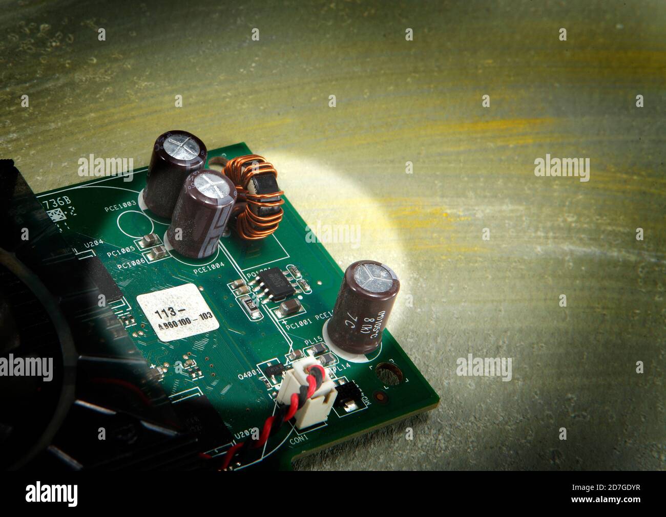 An integrated circuit is a set of electronic circuits on one small flat