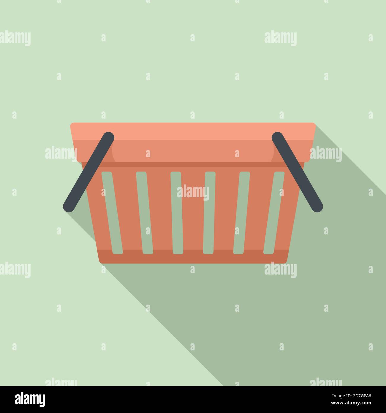 Shop box icon. Flat illustration of shop box vector icon for web design ...