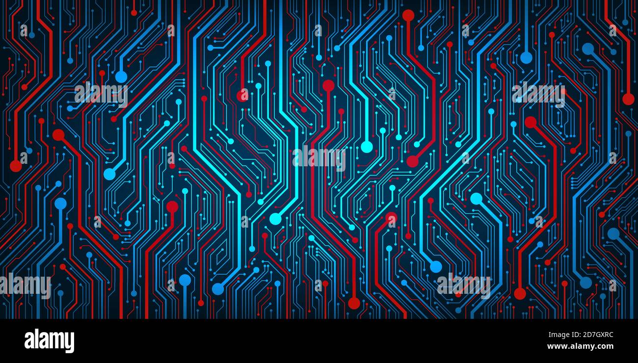 Design in the concept of electronic circuit boards Stock Vector Image ... Circuit Diagram