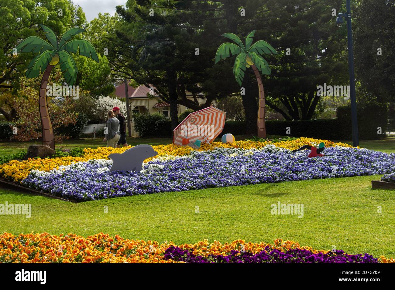 Laurel Bank Park Toowoomba Stock Photo Alamy