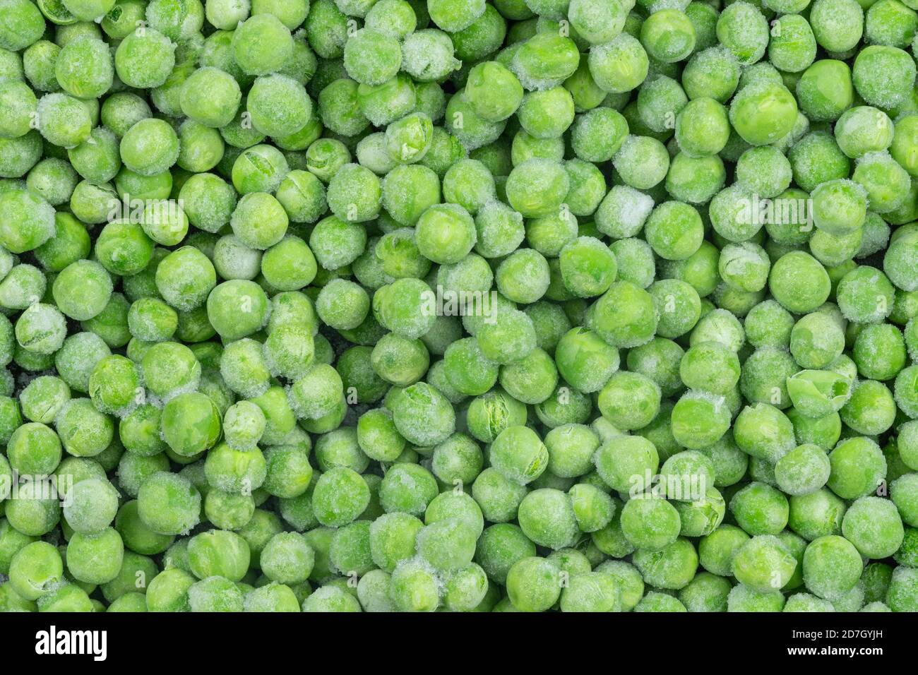Pea Texture Frozen green peas texture background. ice peas background for food ...