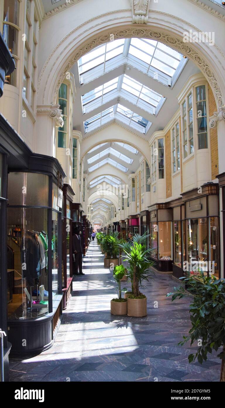 Burlington Arcade, London, United Kingdom Stock Photo