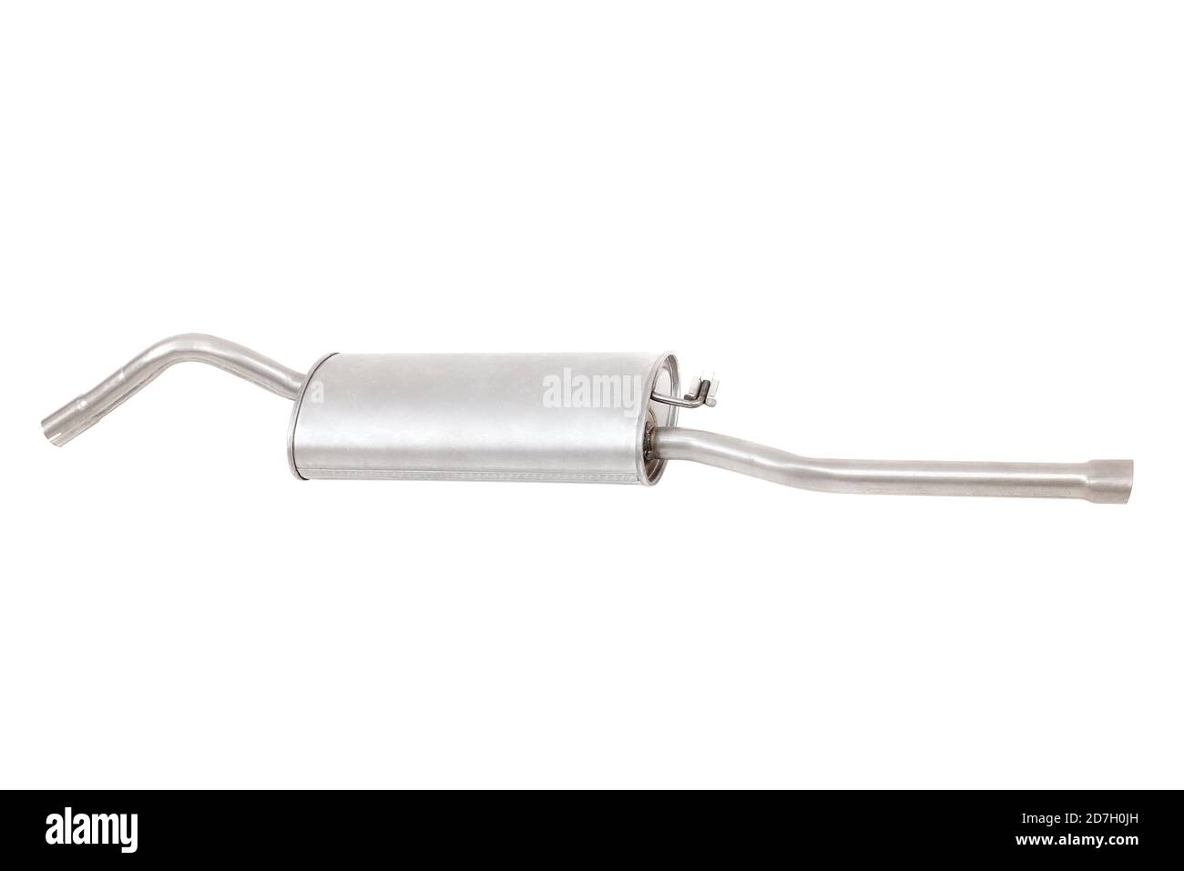 Car exhaust pipe isolated on white background Stock Photo Alamy