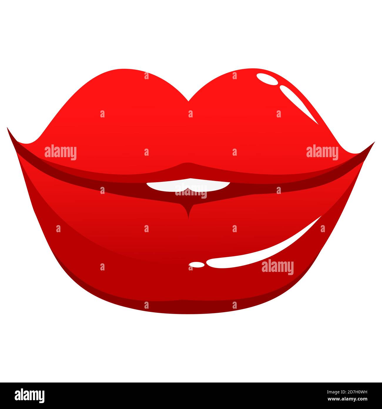 Woman red lips and kiss hires stock photography and images Alamy