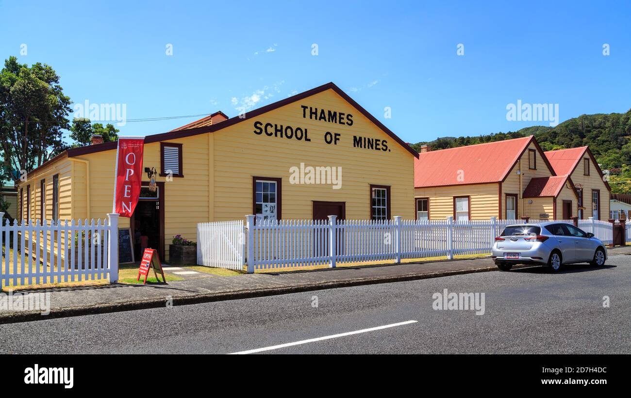 The Thames School of Mines & Mineralogical Museum, Thames, New Zealand