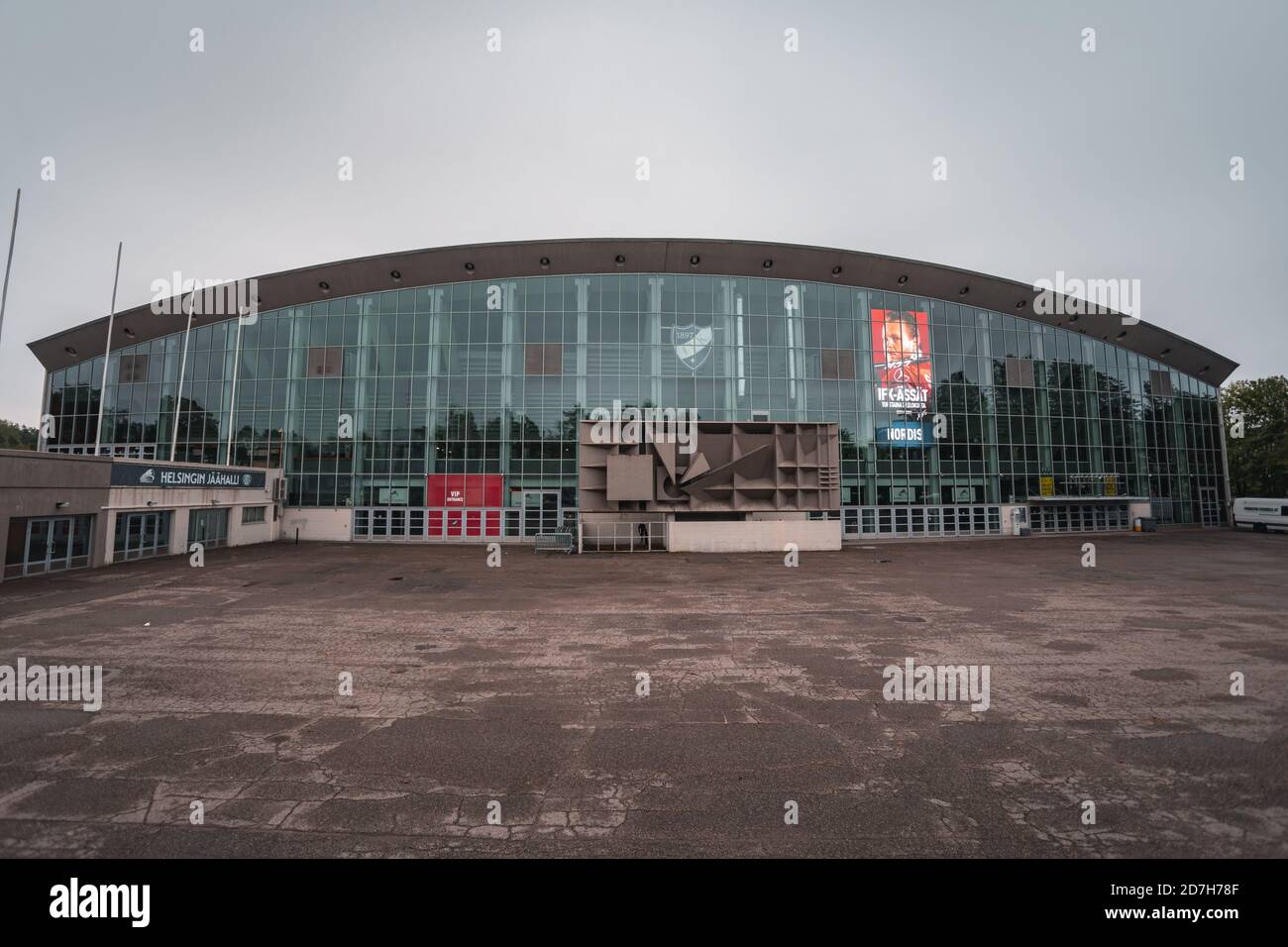 Helsinki Ice Hall arena, Finland Stock Photo Alamy
