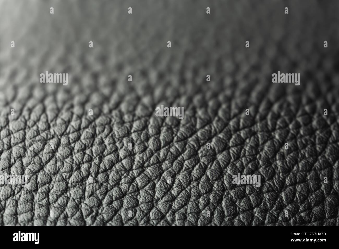 Black leather texture background, leather pattern image Stock Photo