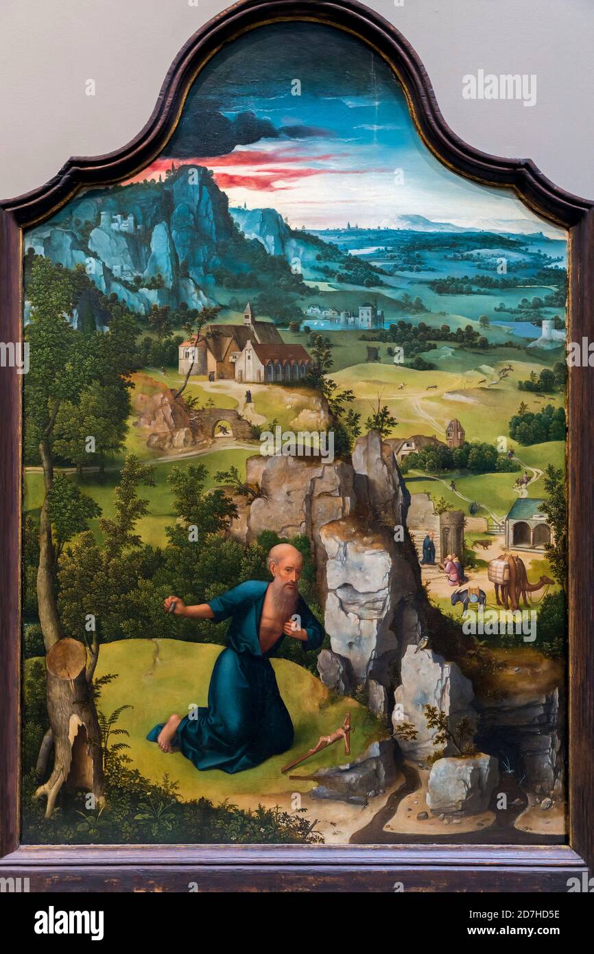 The Penitence of Saint Jerome, Joachim Patinir, circa 15121515