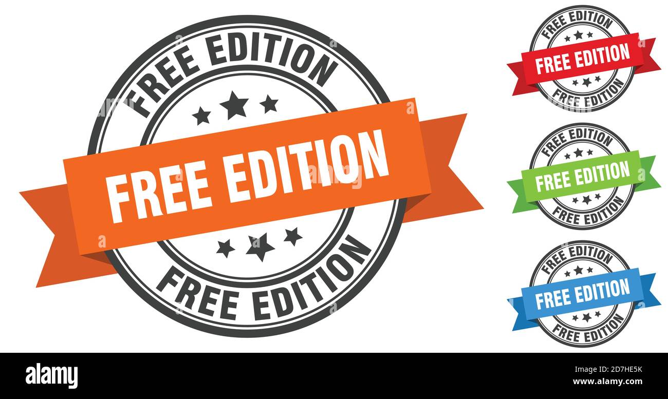 Free edition round stamp hi-res stock photography and images - Alamy