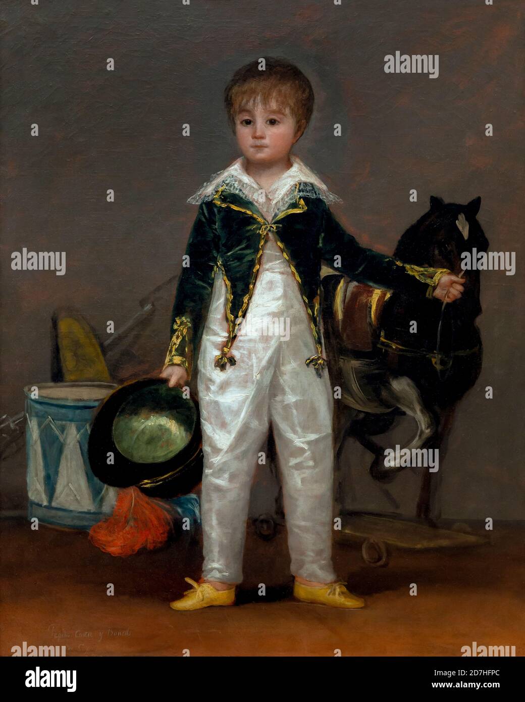 Jose Costa y Bonells, called Pepito, Francisco Goya, circa 1810, Metropolitan Museum of Art, Manhattan, New York City, USA, North America Stock Photo