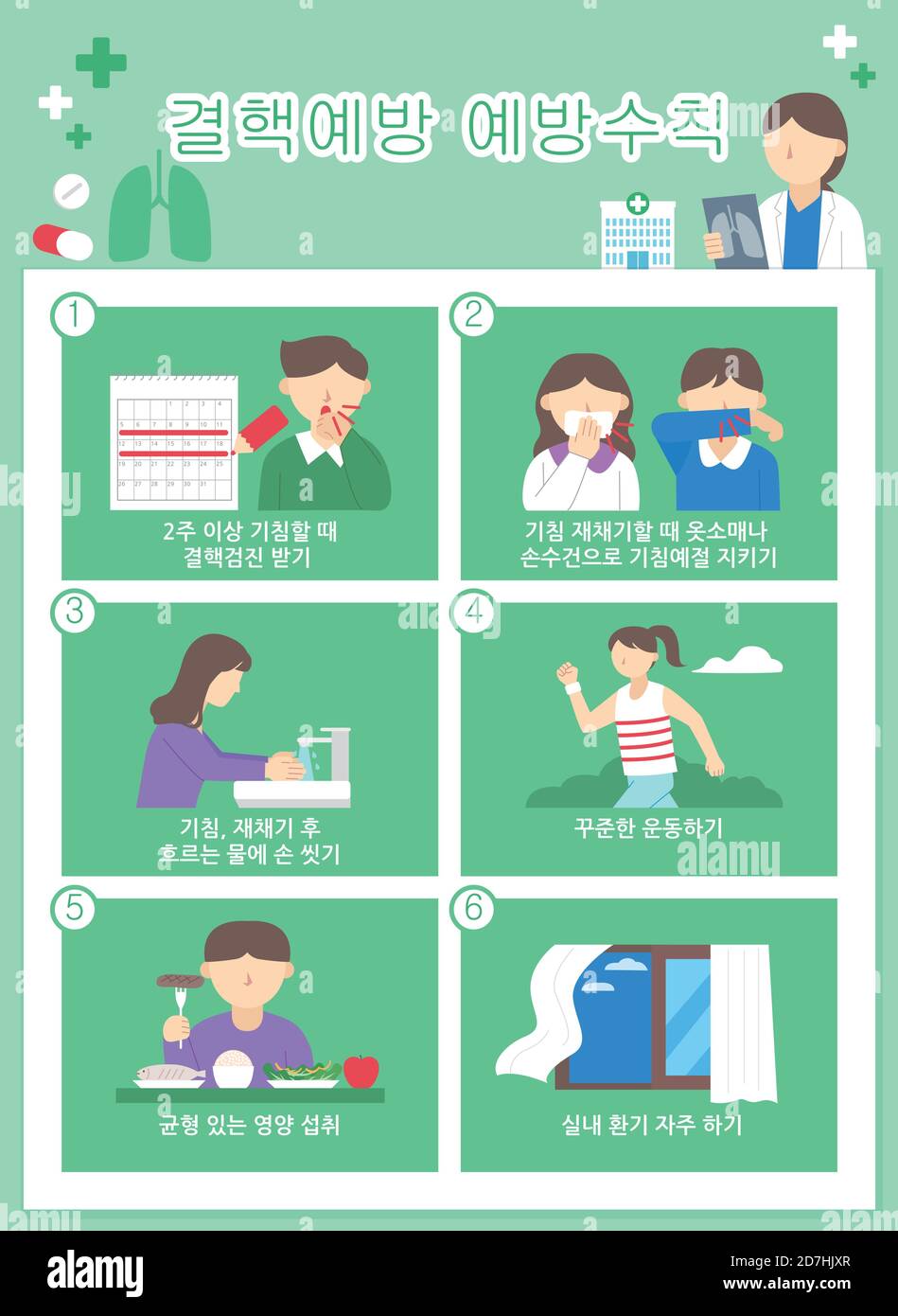 Health concept, virus and flu prevention Infographic element ...