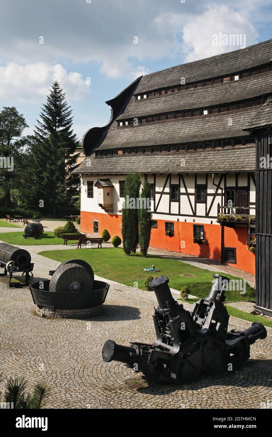 Museum of Papermaking Papiernia in DusznikiZdroj. Poland Stock Photo