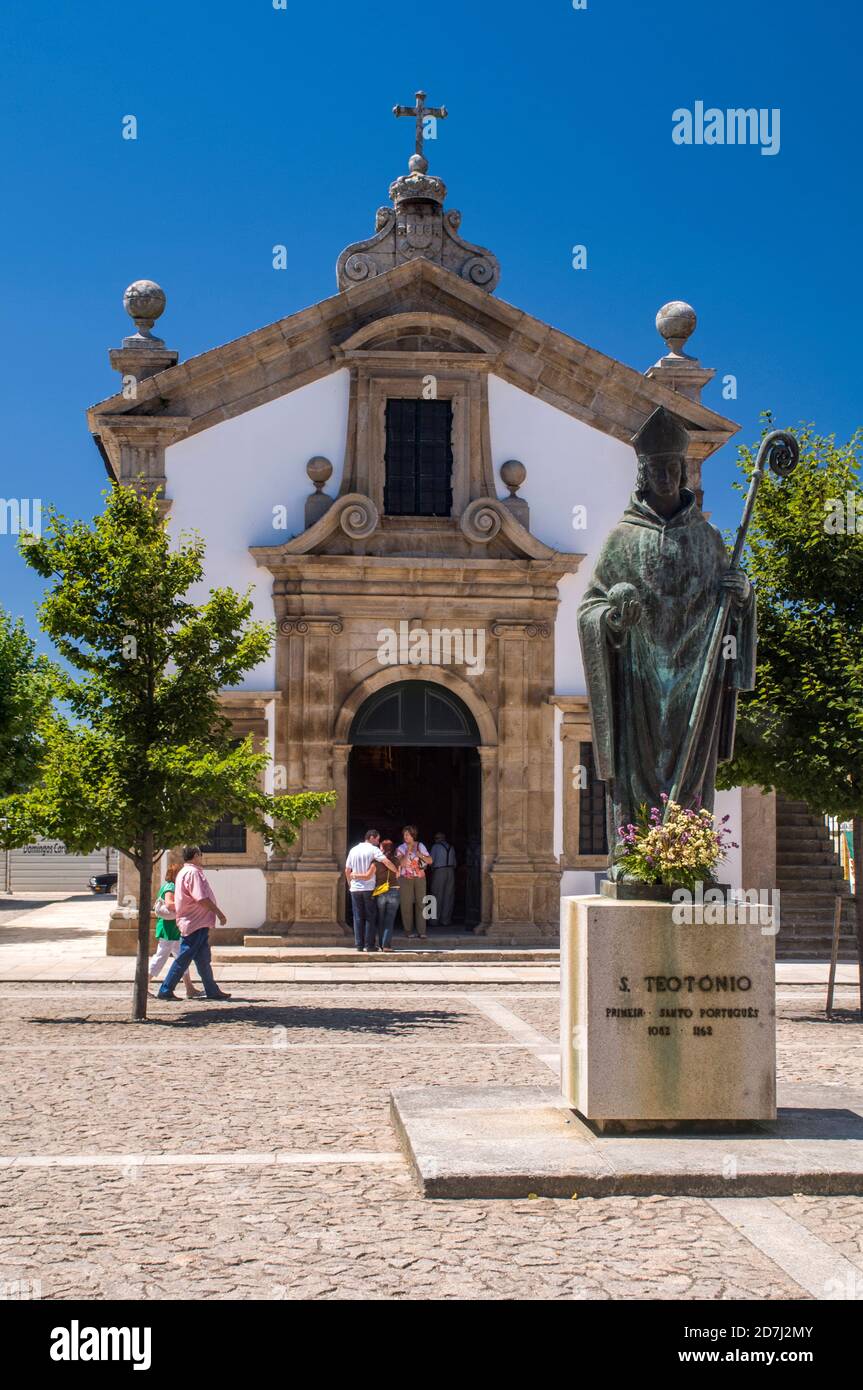 Capela do Bom Jesus - Valença, Viana do Castelo, Portugal Stock Photo
