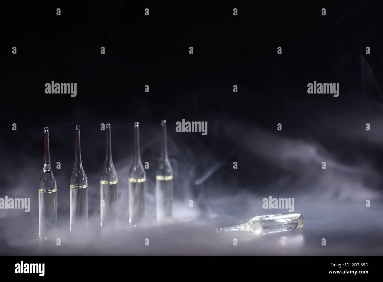 Medical drug ampoules. Medicines for injection Stock Photo Alamy