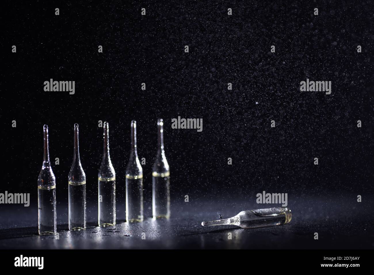 Medical drug ampoules. Medicines for injection Stock Photo Alamy