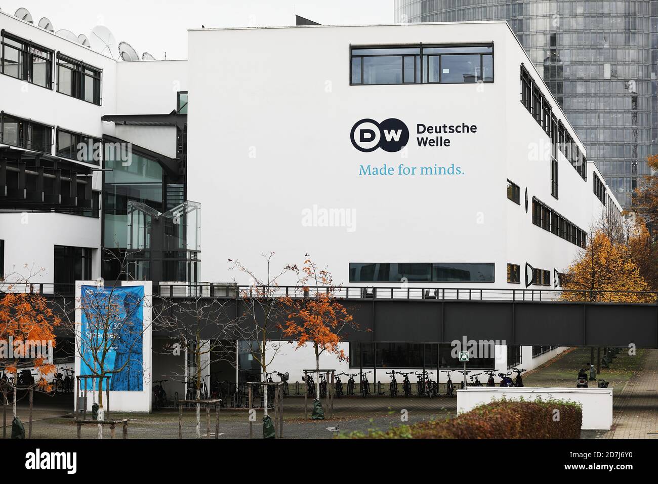 Bonn, Germany. 23rd Oct, 2020. The headquarters of Deutsche Welle in Bonn.  Credit: Oliver Berg/dpa/Alamy Live News Stock Photo - Alamy