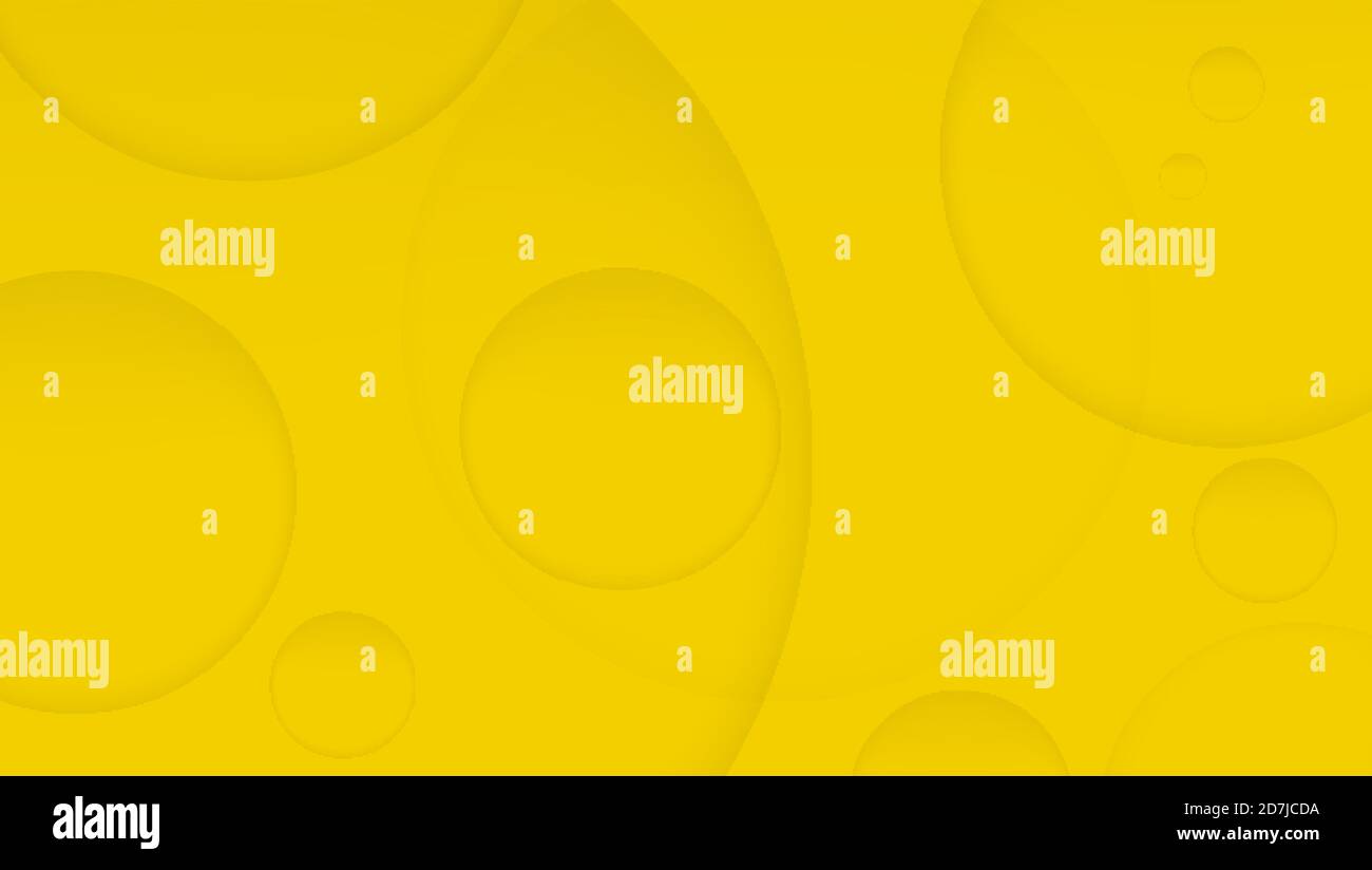 Yellow bubble background. Vector Illustration Stock Vector Image & Art