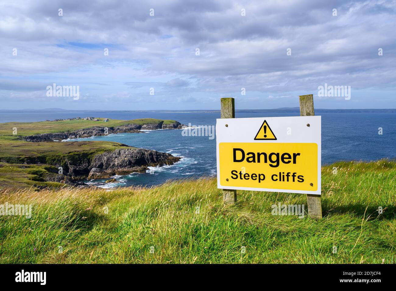 safe in the steep cliffs