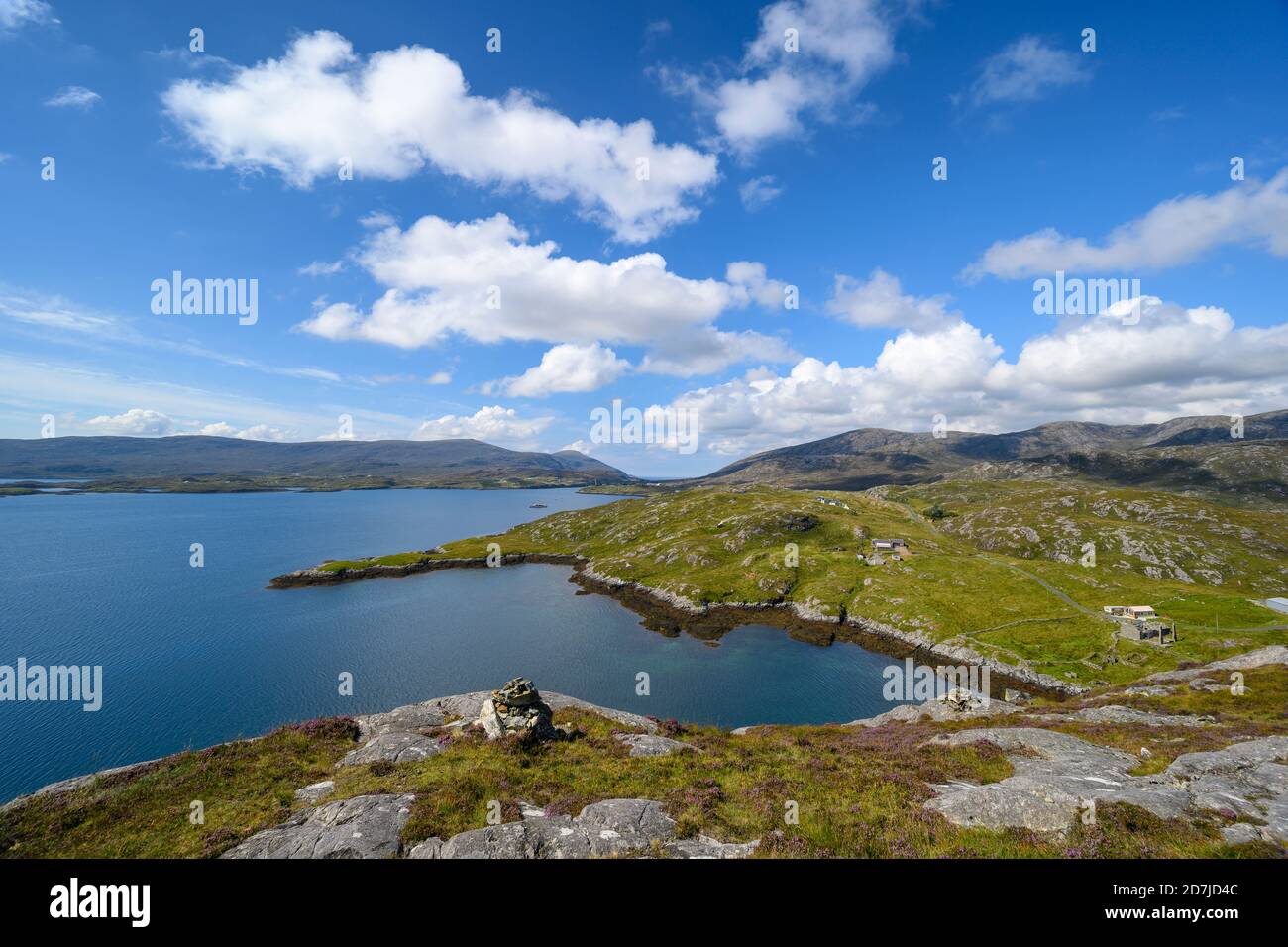UK, Scotland, Scenic view of Loch Tarbert Stock Photo