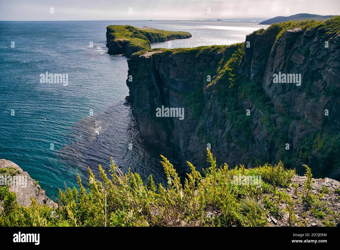 Tranquil scene of russky island at Vladivostok, Russia Stock Photo