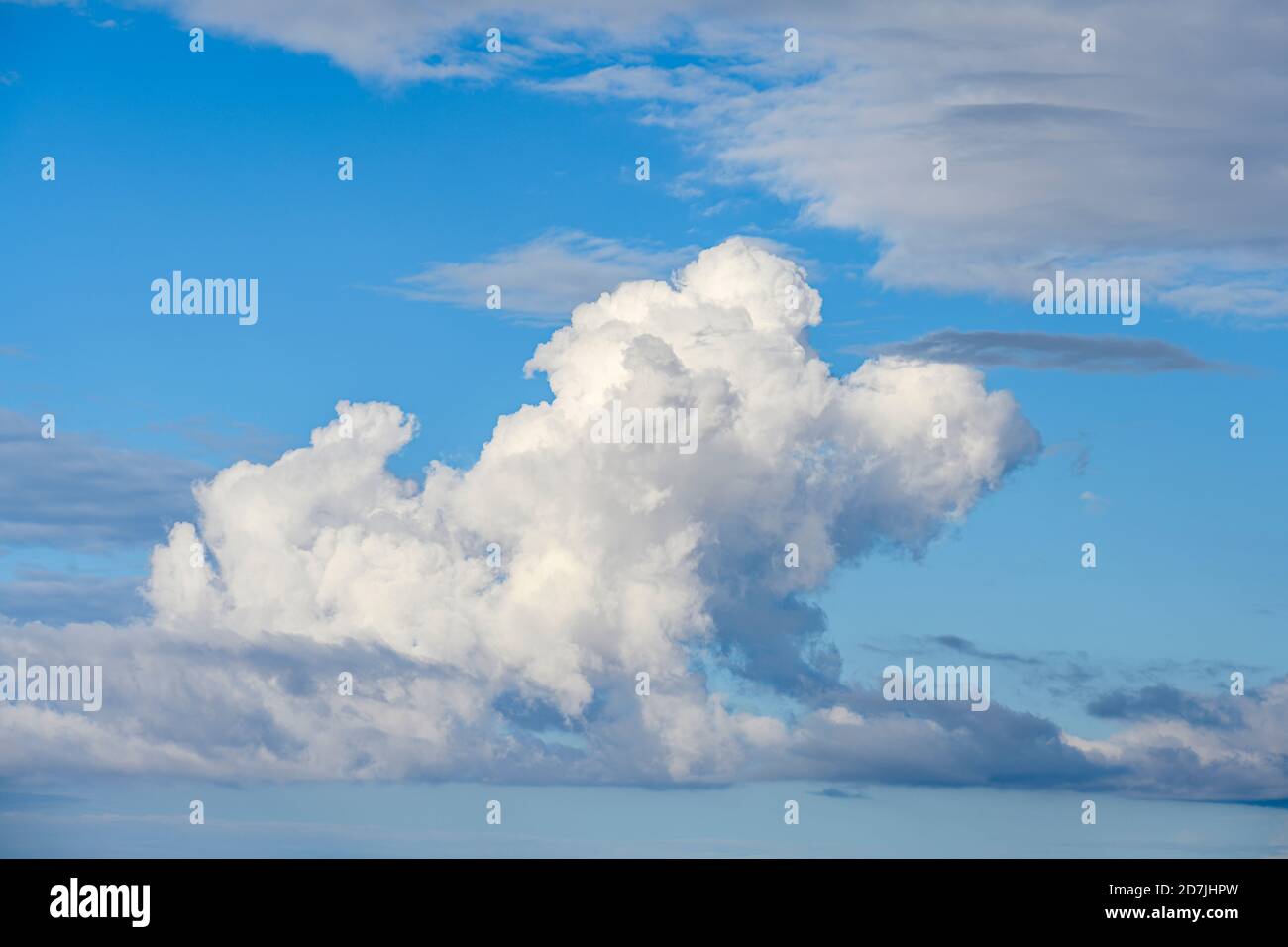 White cumulus clouds hi-res stock photography and images - Alamy