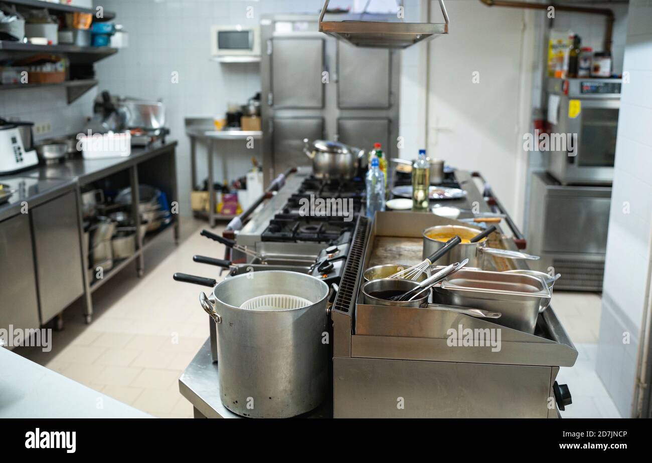 Hygiene commercial kitchen Stock Photo Alamy