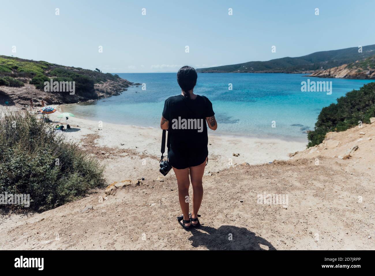 Person admiring the view hi-res stock photography and images - Alamy
