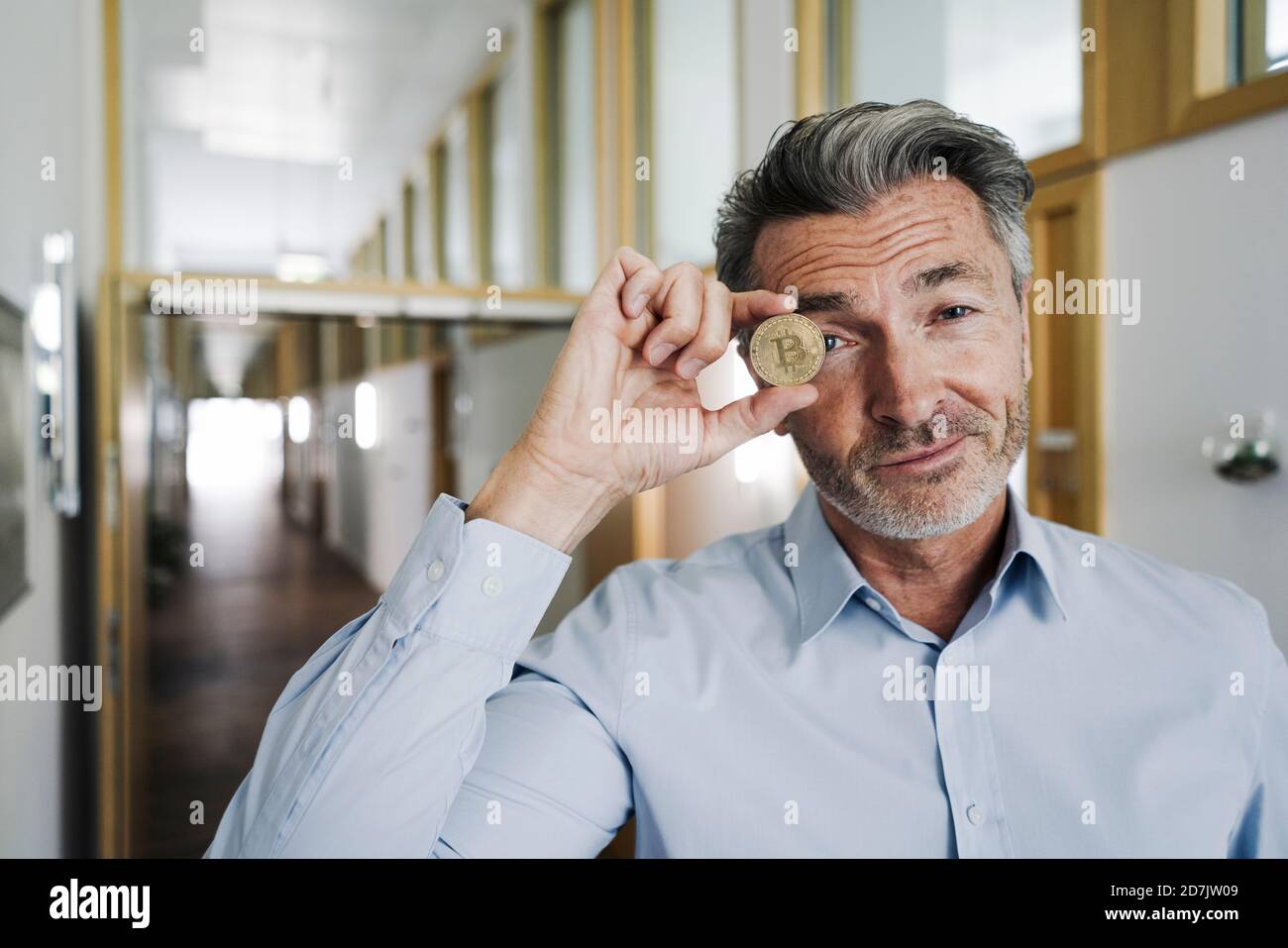 Bitcoin eyes hi-res stock photography and images - Alamy