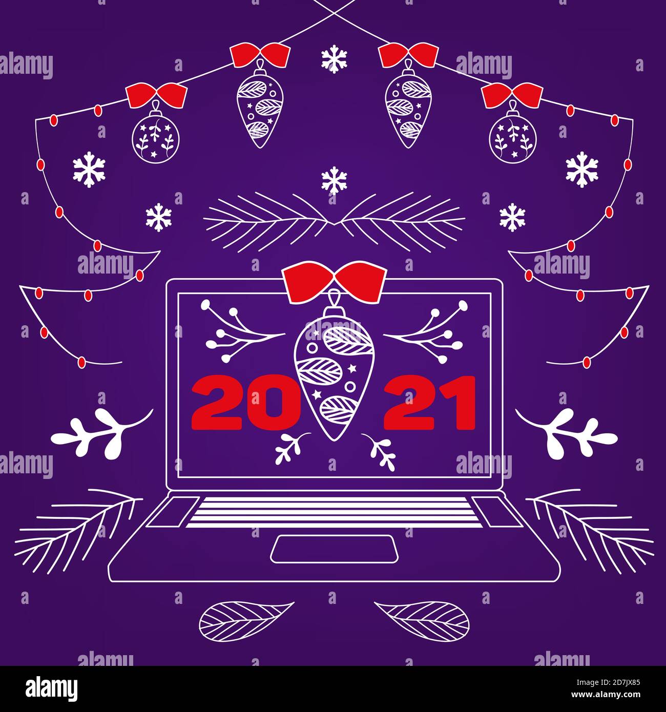 Christmas 2021 vector hires stock photography and images Alamy