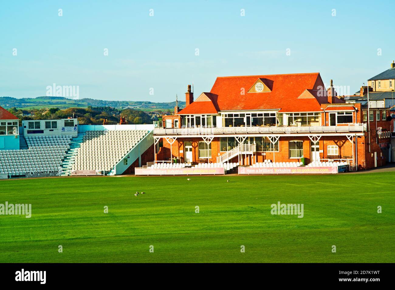 Scarborough Cricket Club, Scarborough, England Stock Photo Alamy