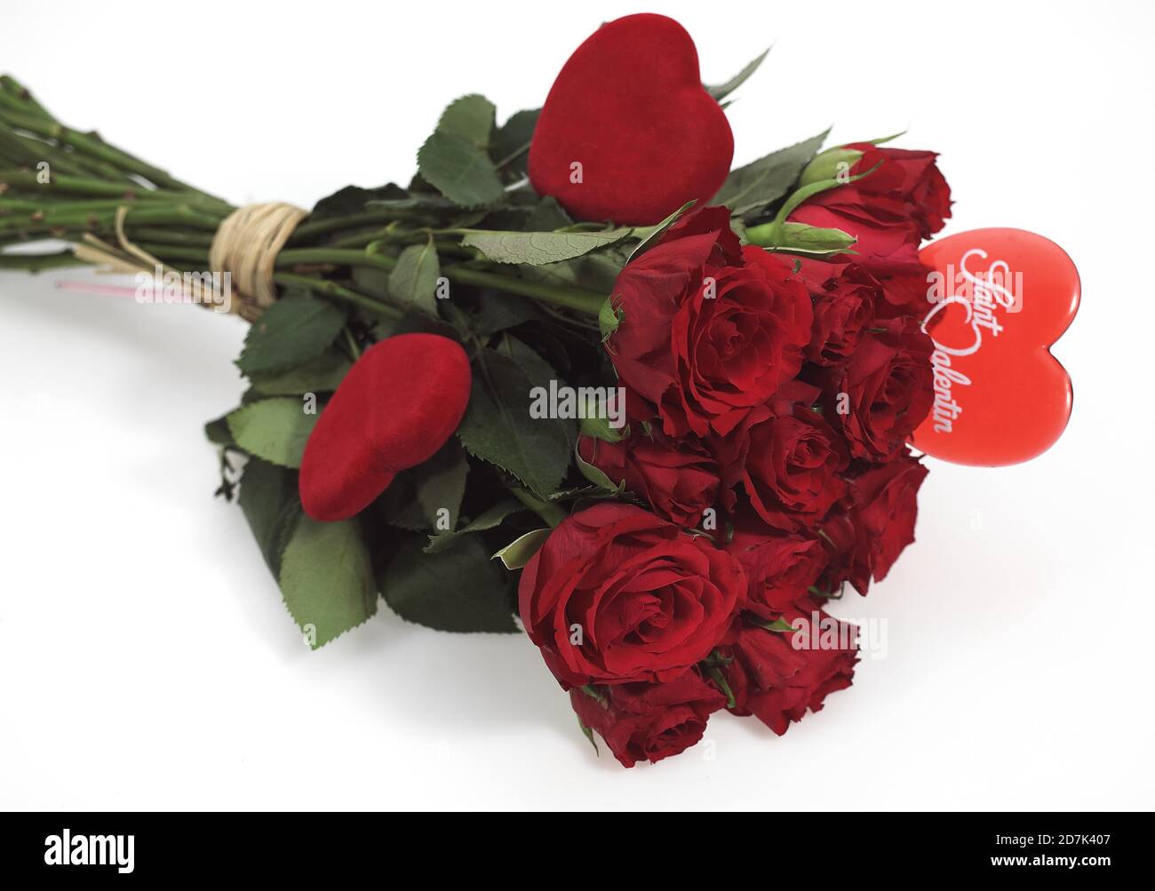St Valentin Roses RED ROSES FOR SAINT VALENTINE'S DAY Stock Photo - Alamy