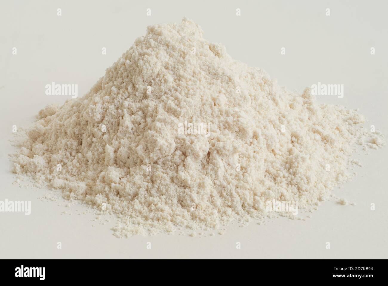 Pile of white bean gluten free flour isolated on white Stock Photo Alamy