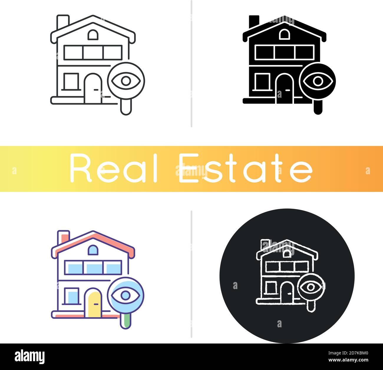 Home tour icon Stock Vector Image & Art - Alamy