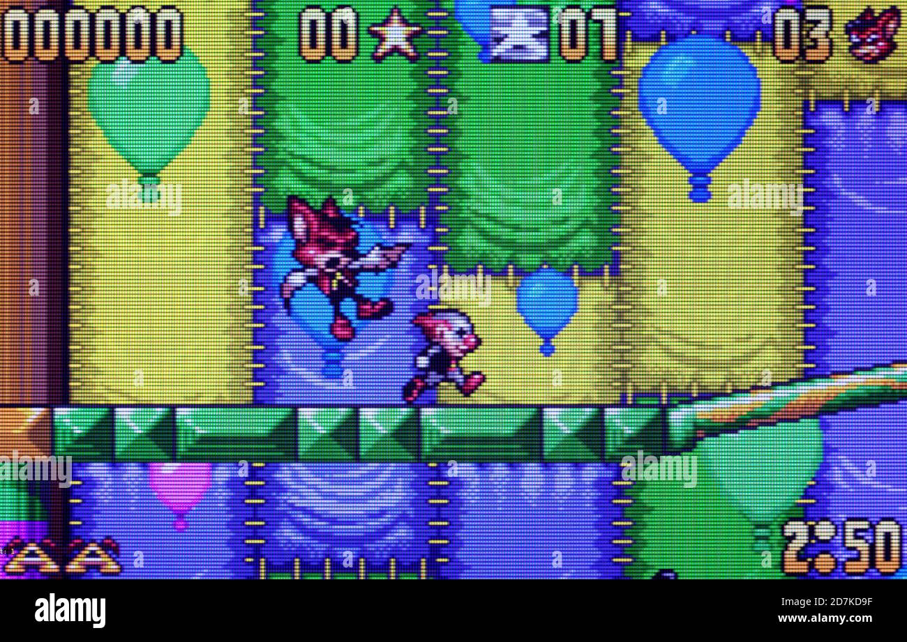Aero The Acrobat - Rascal Rival Revenge - Nintendo Game Boy Advance ...