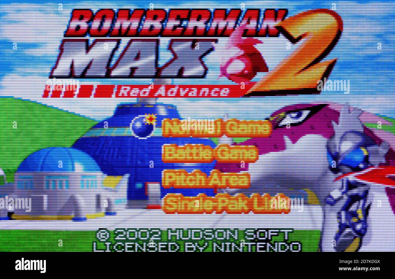 Baku Bomber Man 2 Bomberman - Nintendo 64 Videogame - Editorial use only  Stock Photo - Alamy