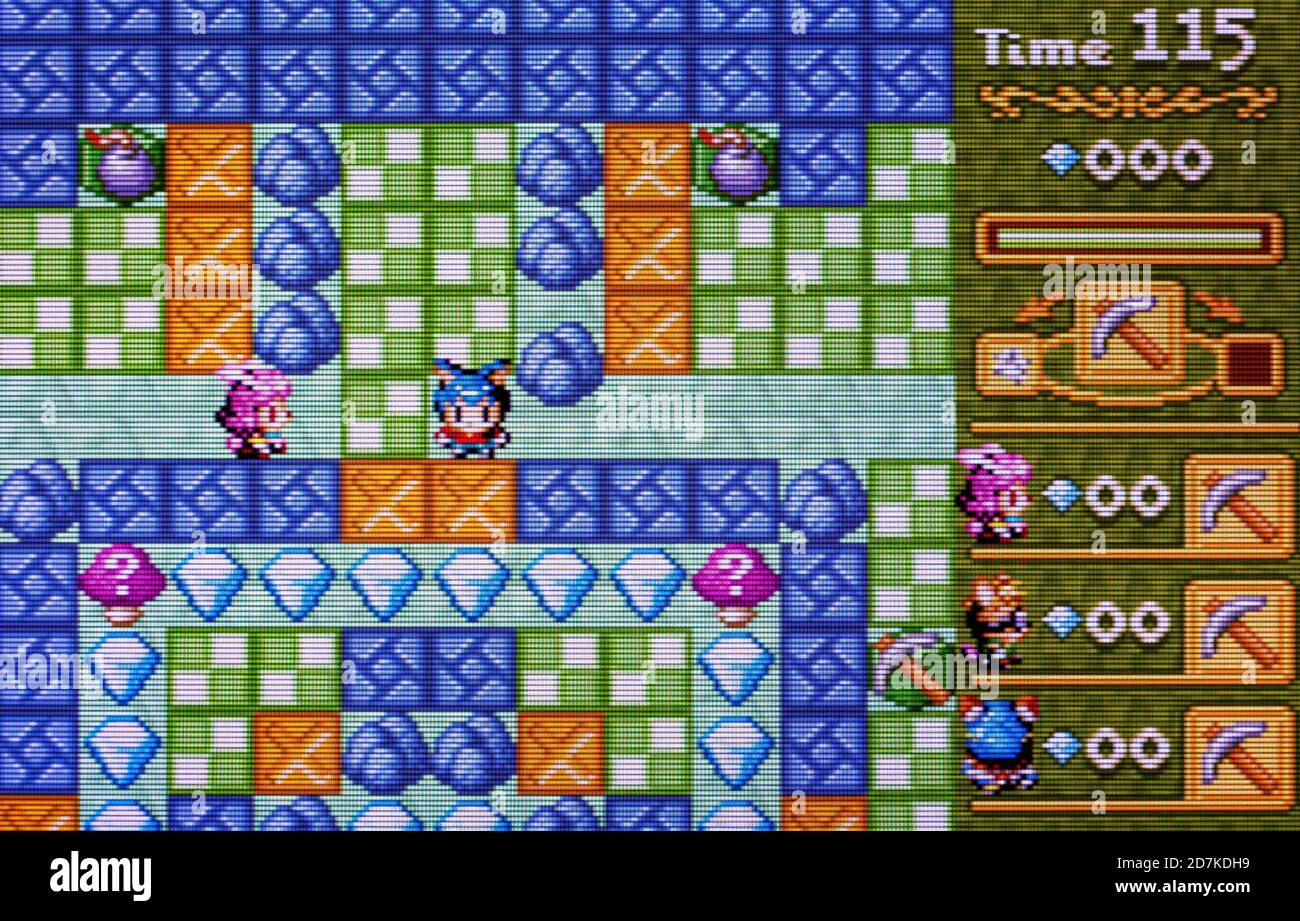 Boulder Dash Ex - Nintendo Game Boy Advance Videogame