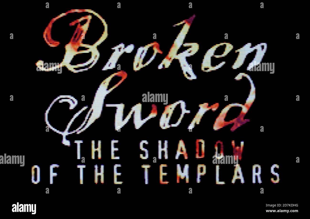 Broken Sword - Shadow of the Templars - Nintendo Game Boy Advance Videogame  - Editorial use only Stock Photo - Alamy