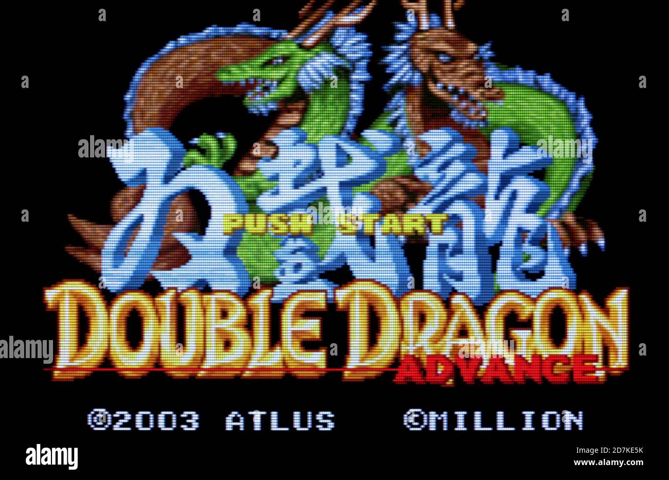 Double Dragon Advance (Nintendo Game Boy Advance) GBA