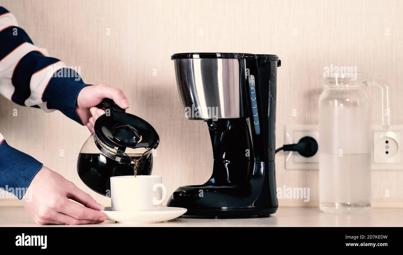 Filter coffee machine office hi-res stock photography and images - Alamy