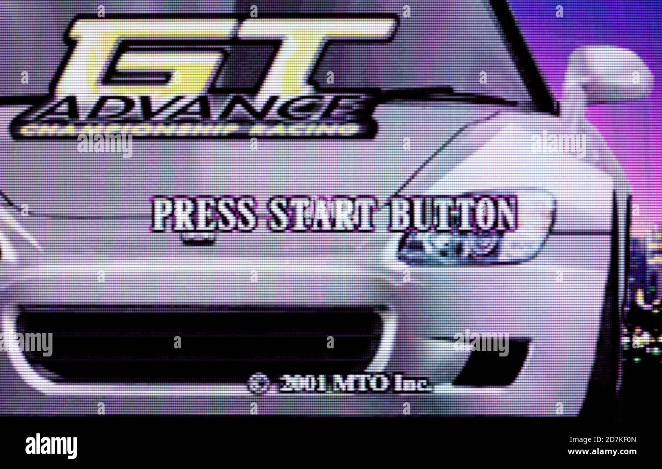 GT Advance Championship Racing Nintendo Game Boy Advance Videogame