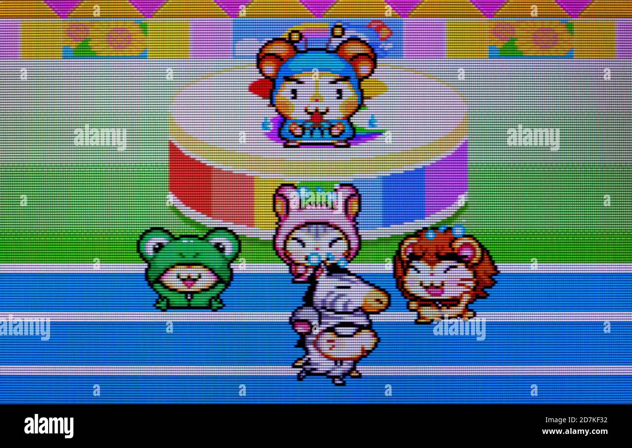 Hamtaro Ham Ham Games Nintendo Game Boy Advance Videogame Editorial Use Only Stock Photo Alamy